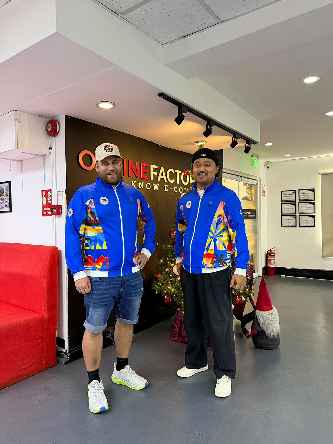 martin and russel floorball